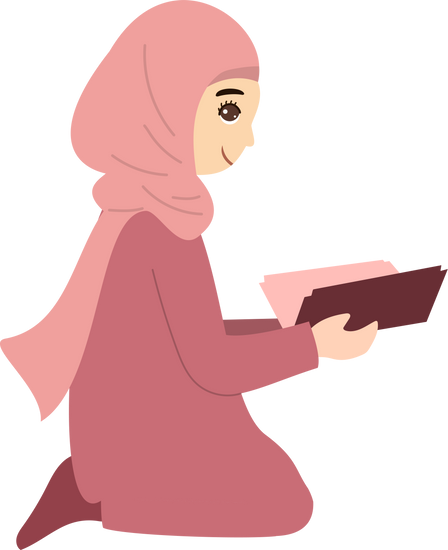 Muslimah reading holy book Quran - Photos by Canva