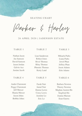 Wedding Seating Chart Template from marketplace.canva.com