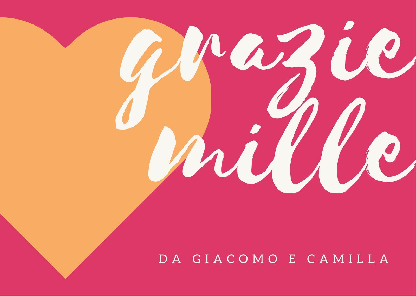 Biglietti Di Ringraziamento: Modelli e Template | Canva