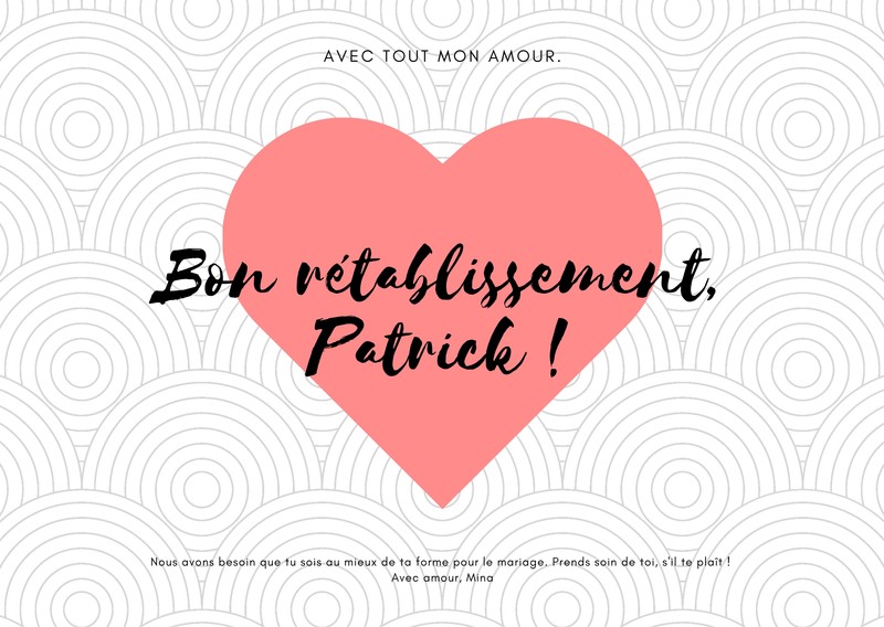 Cartes De Bon Retablissement Originales Gratuites Canva