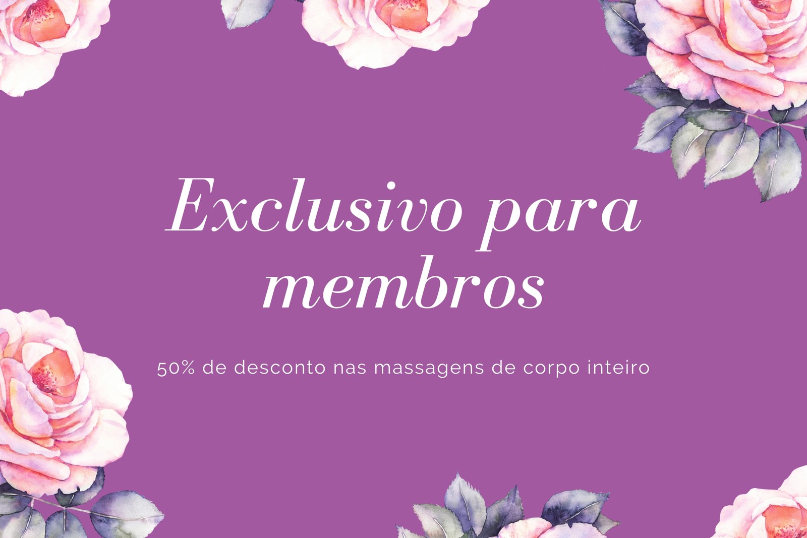 Modelos De Vales Presente De Massagem Canva 4672