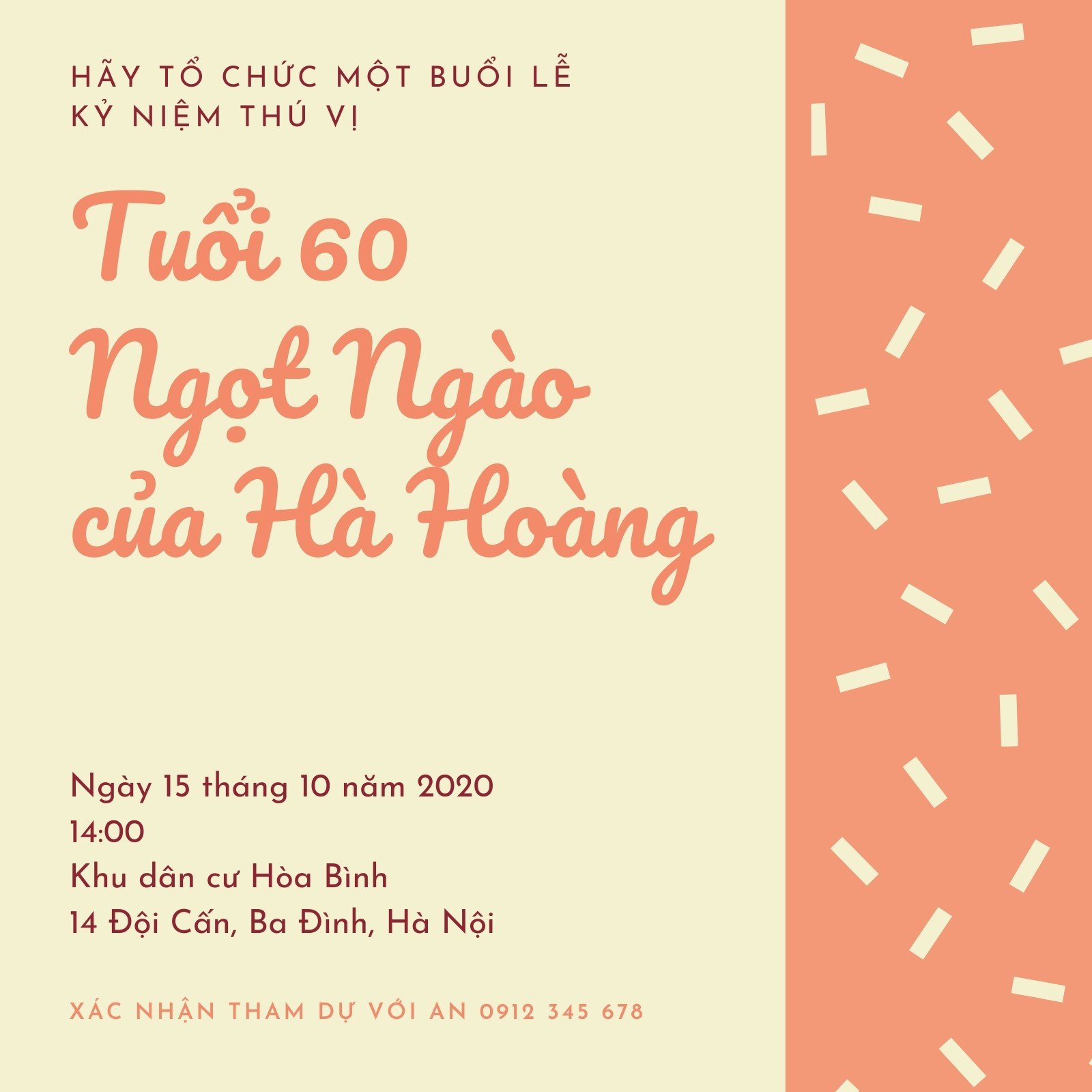 Thiệp mời sinh nhật của chúng tôi đa dạng và trực quan bá đạo. Với nhiều mẫu thiết kế độc đáo, bạn sẽ dễ dàng chọn được một mẫu thiệp phù hợp với sở thích của người đó. Mời người ấy đến chung vui cùng thiệp mời sinh nhật của chúng tôi và trở thành một phần của kỷ niệm đáng nhớ nhất.