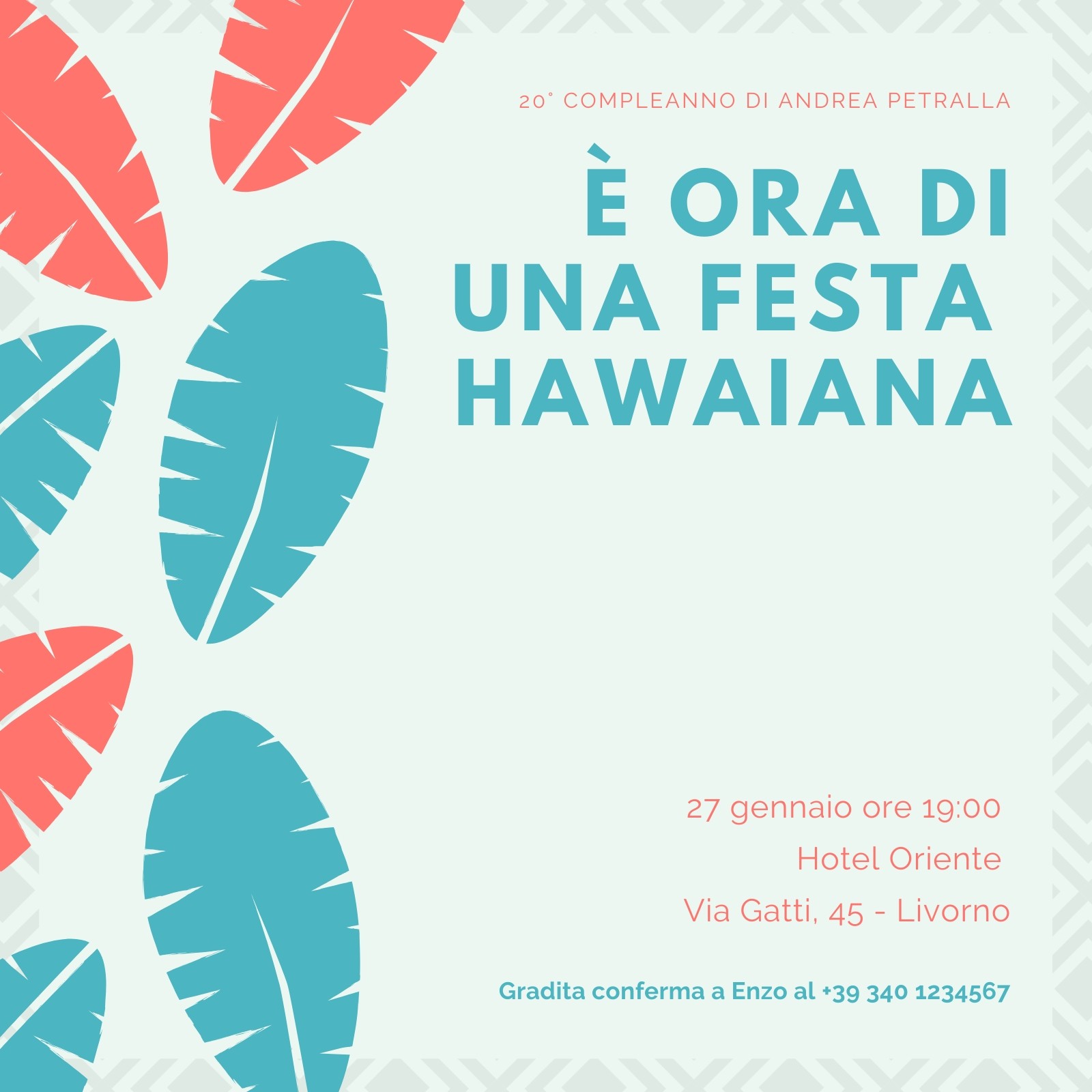 Invito luau, invito di compleanno luau, volantino luau, invito festa  hawaiana, invito festa tiki, invito tiki, invito tropicale -  Italia