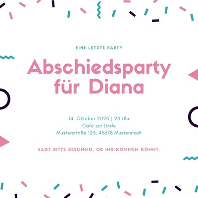 Kostenlose Vorlagen Fur Party Einladungen Canva