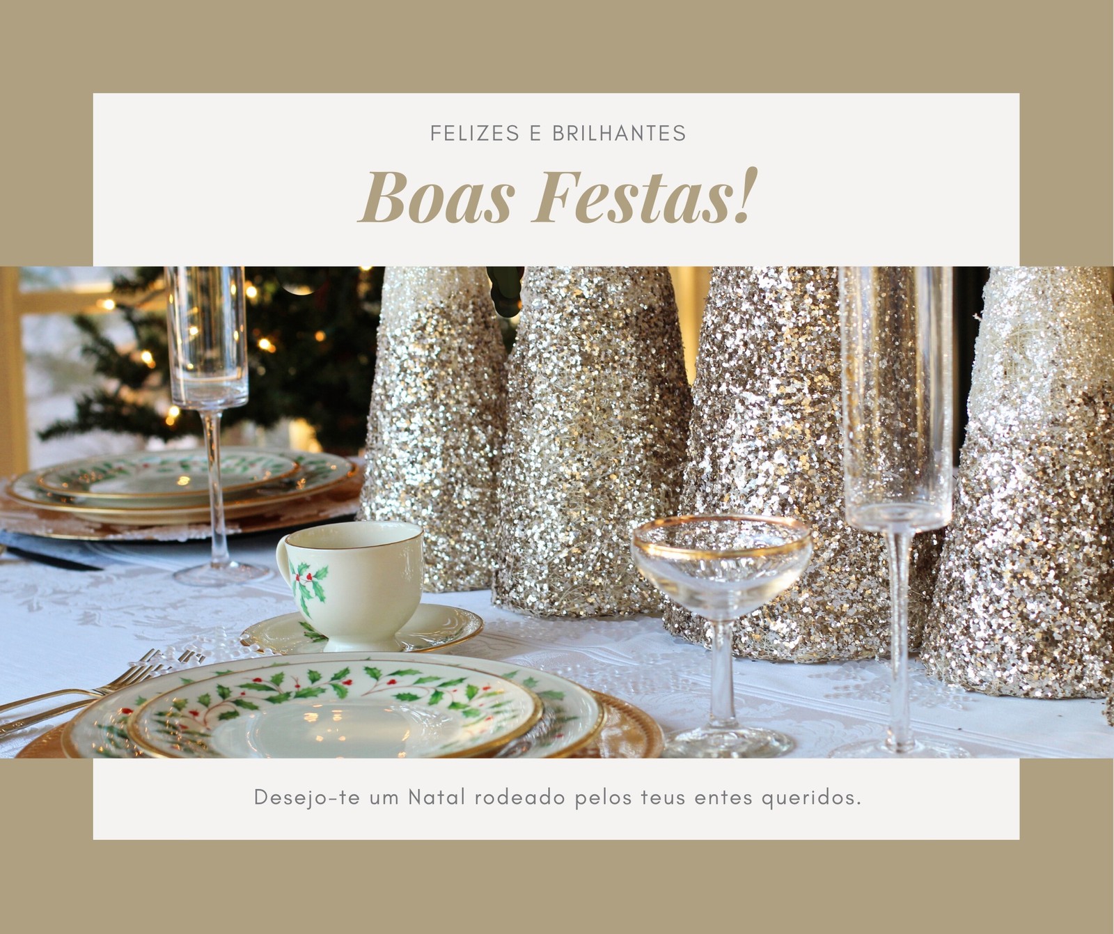 Modelos gratuitos e personalizáveis de Natal - Canva