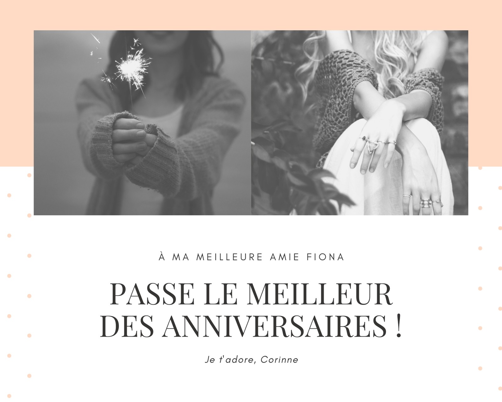 Modeles De Montage Photo D Anniversaire Gratuits Canva