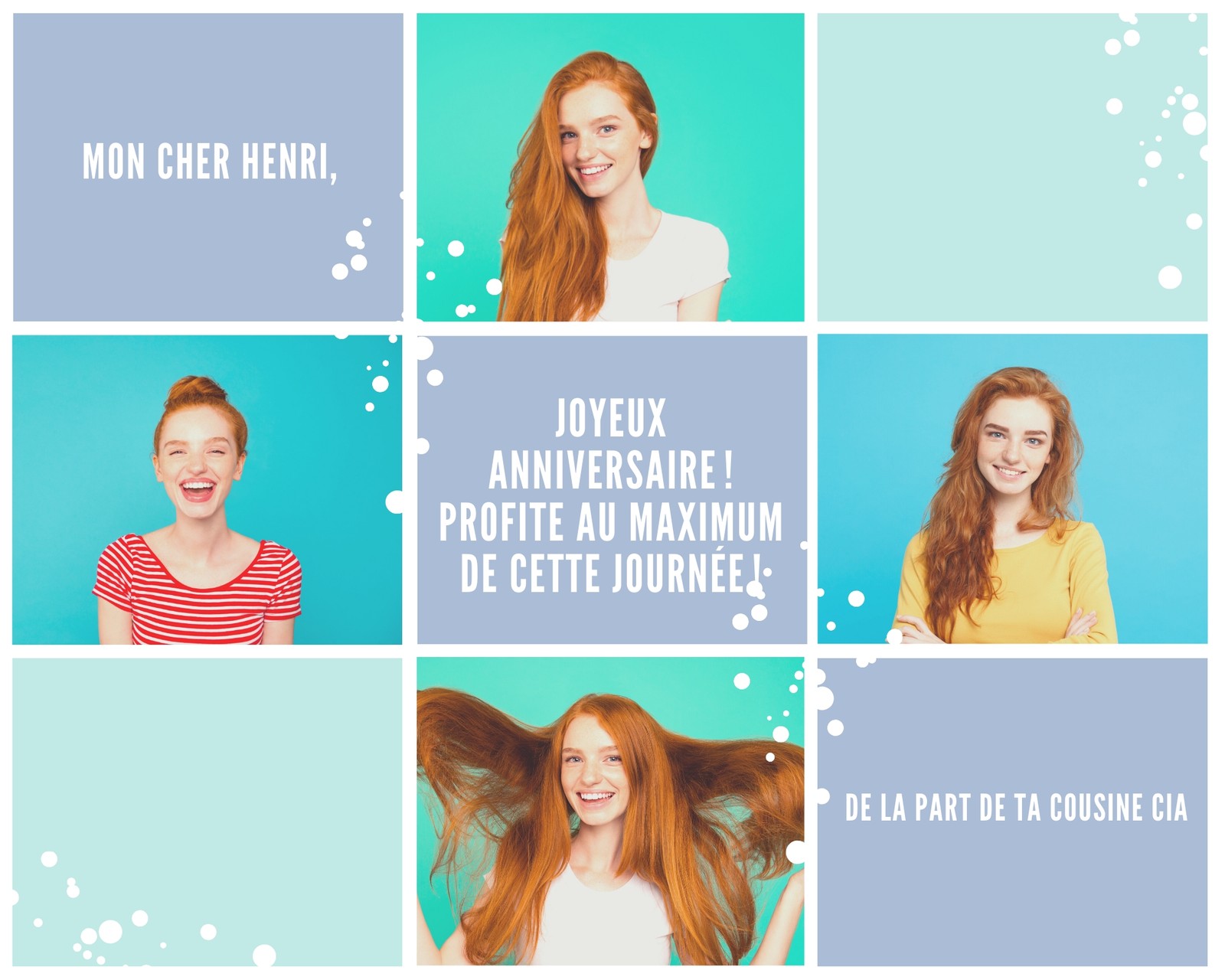 Modeles De Montage Photo D Anniversaire Gratuits Canva