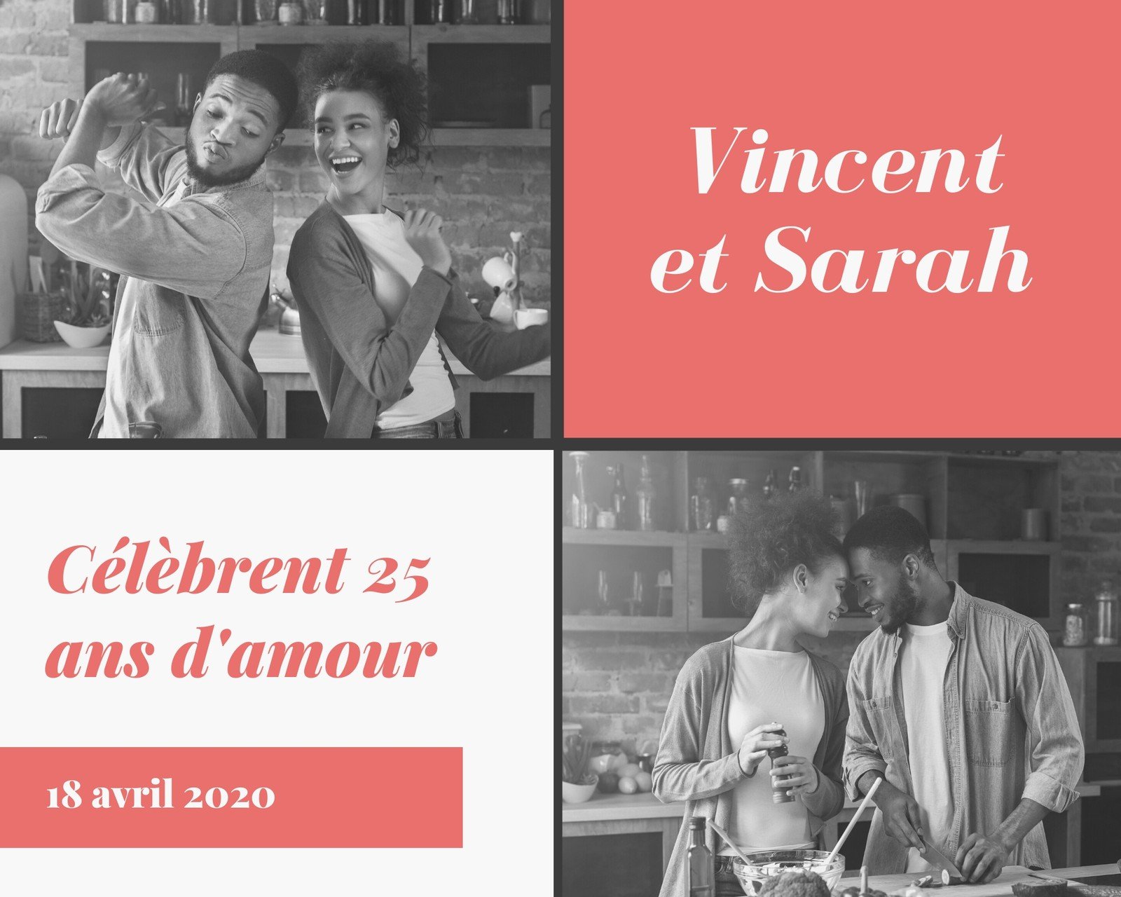 Vidéo anniversaire de mariage 25 ans 