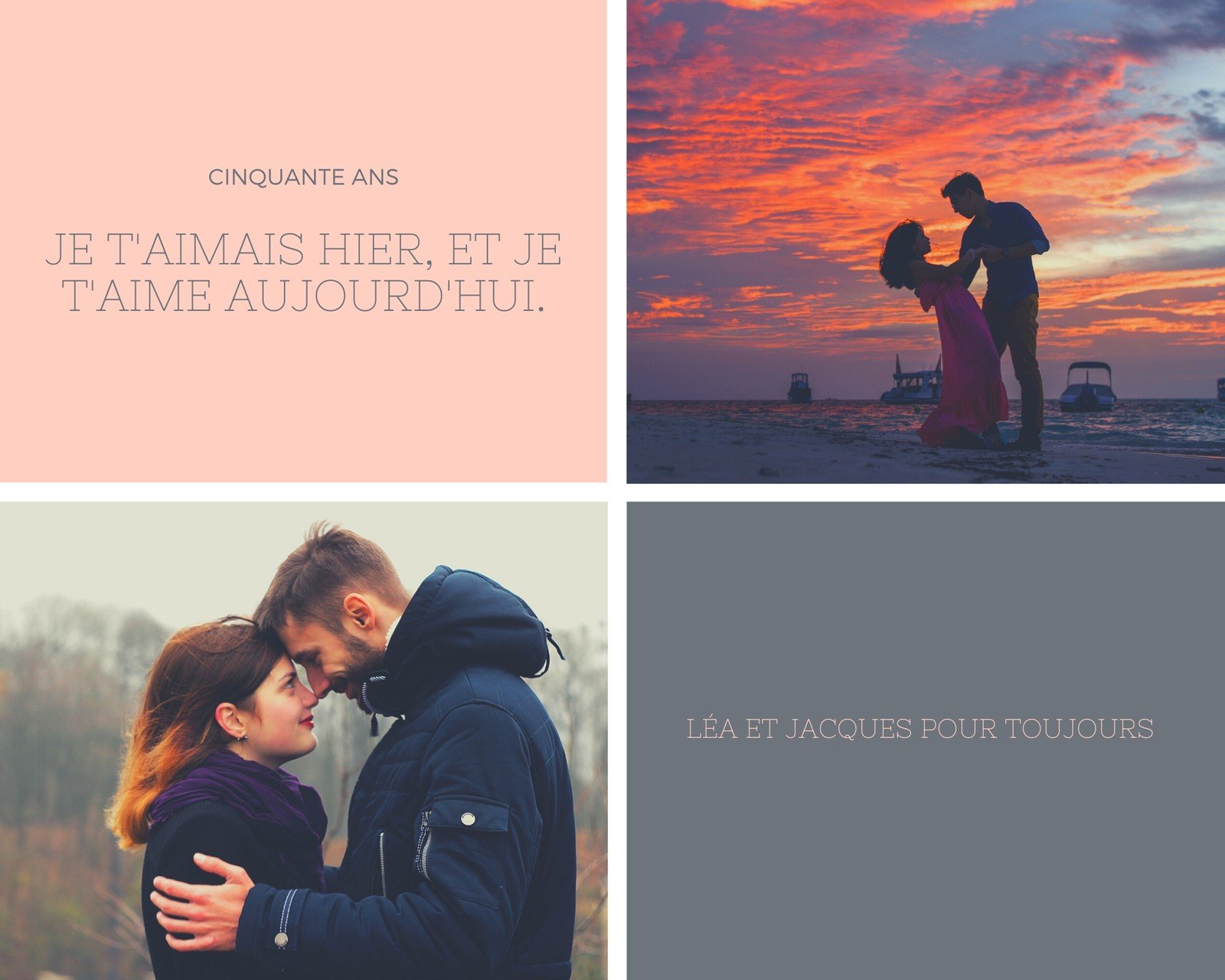 Album Photo d'Amour, de couple ou d'amoureux