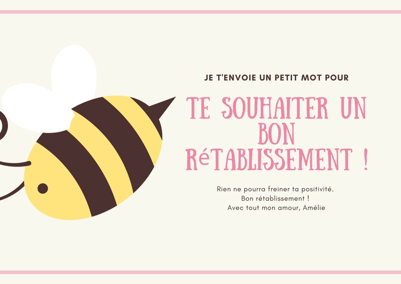 Cartes De Bon Retablissement Originales Gratuites Canva