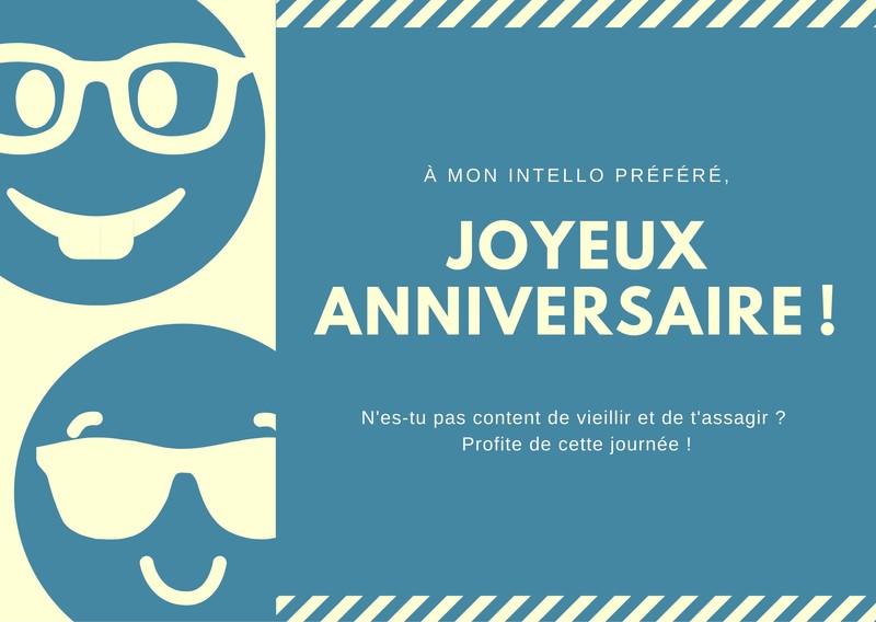 Modeles De Cartes D Anniversaire Originales Gratuites Canva