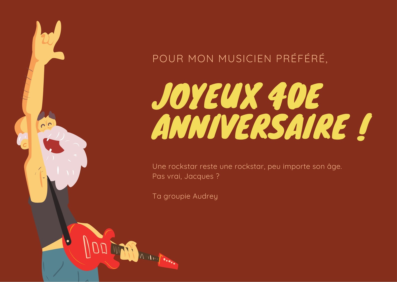 Page 2 Carte D Anniversaire Gratuite De 1000 Modeles Canva