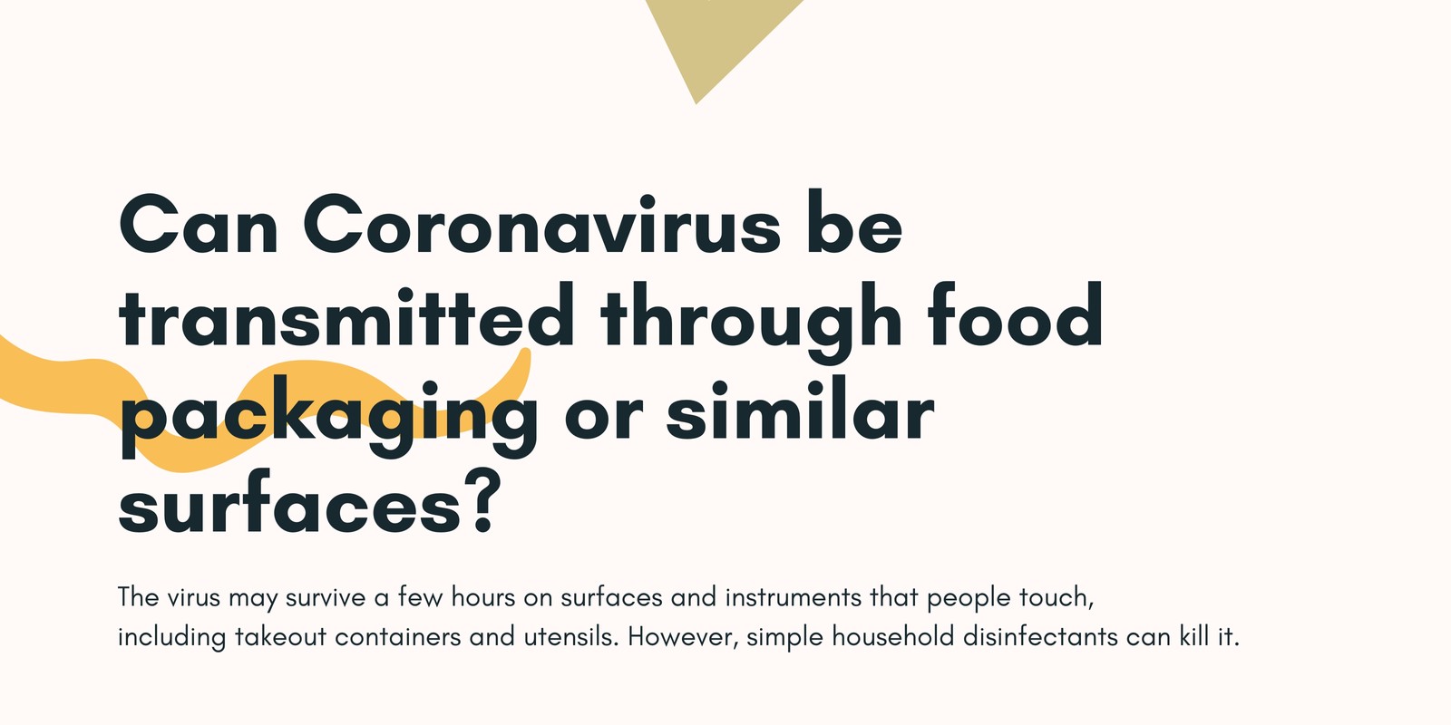 Yellow and Orange Private Company Fact Sheet Coronavirus ...