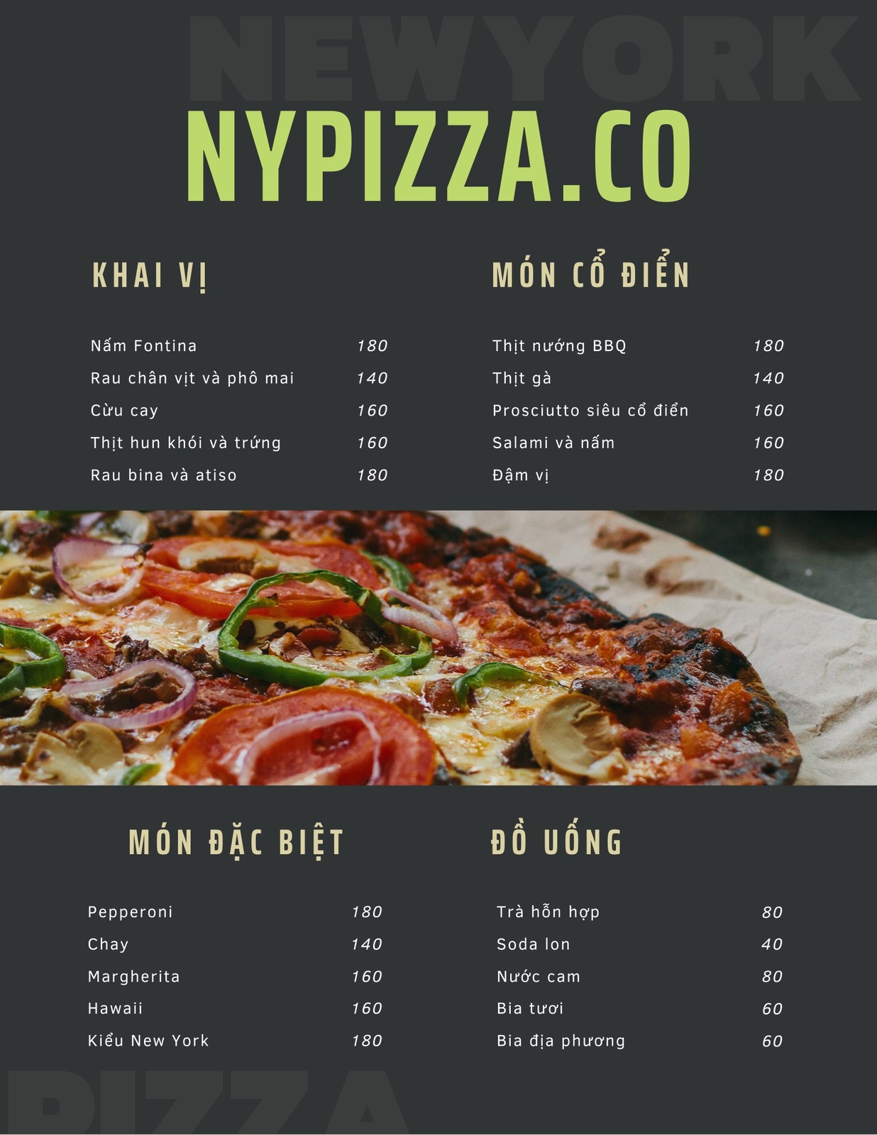Papa Pizza Poster, Designed by Thộn