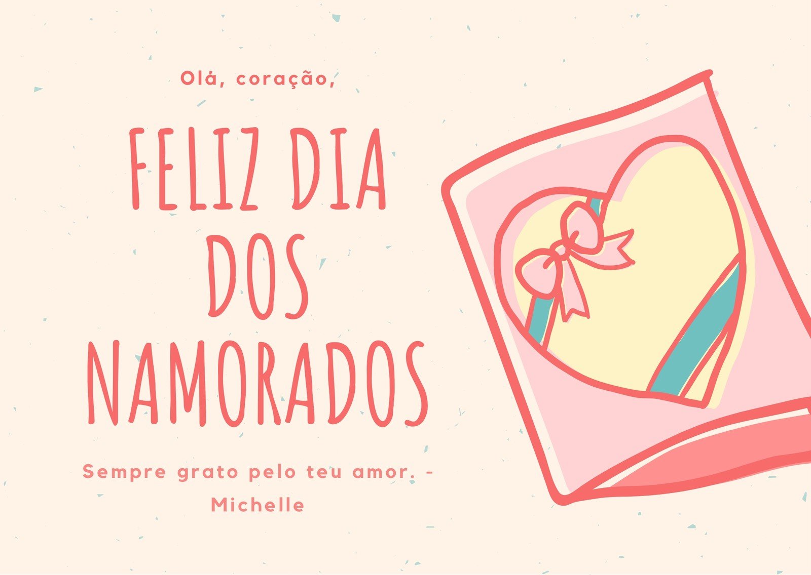 Modelos gratuitos e personalizáveis de Dia dos Namorados - Canva