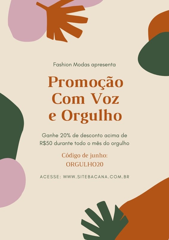 Cartaz de colagem em português do brasil tradução ok segunda-feira vamos  fazer isso