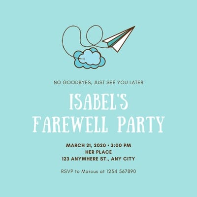 Farewell Flyer Template from marketplace.canva.com