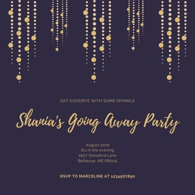Going Away Party Invitation Template from marketplace.canva.com