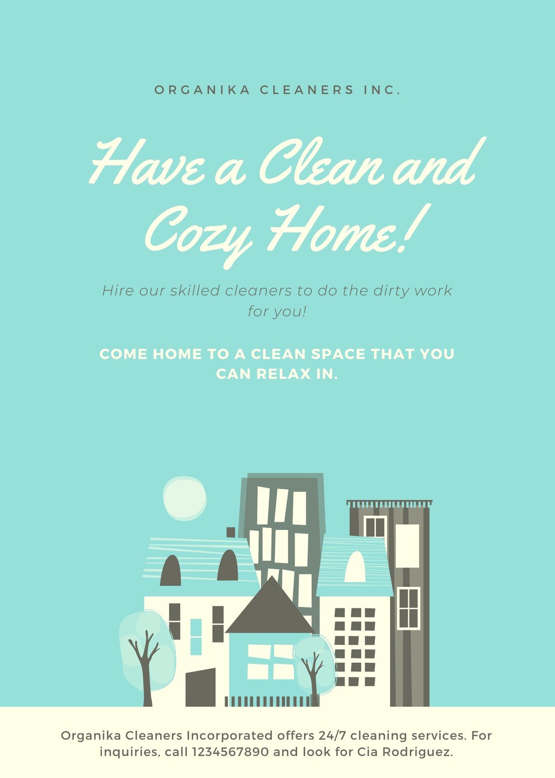 Free printable, customizable cleaning flyer templates  Canva Inside Cleaning Flyers Templates Free