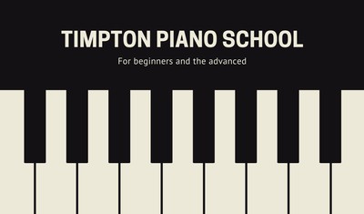 Piano Lesson Flyer Template Postermywall
