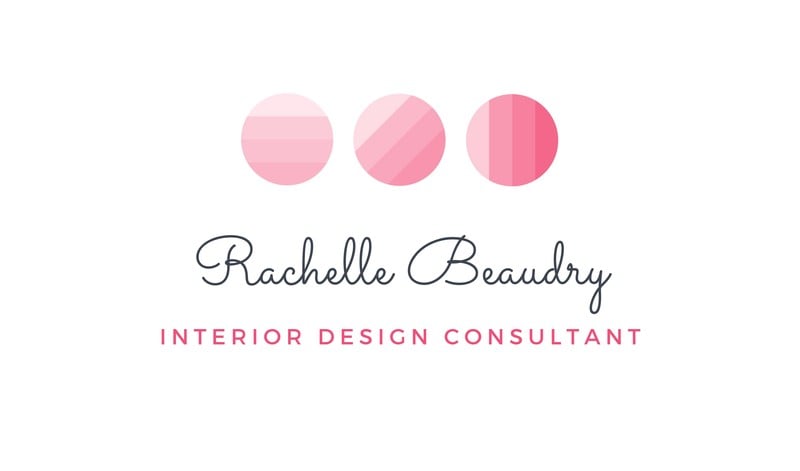 Colorful Circles Interior Designer Business Card Templates