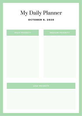Daily Calendar Template Printable from marketplace.canva.com