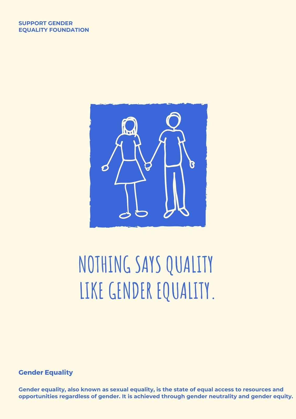 Customize 15 Gender Equality Posters Templates Online Canva