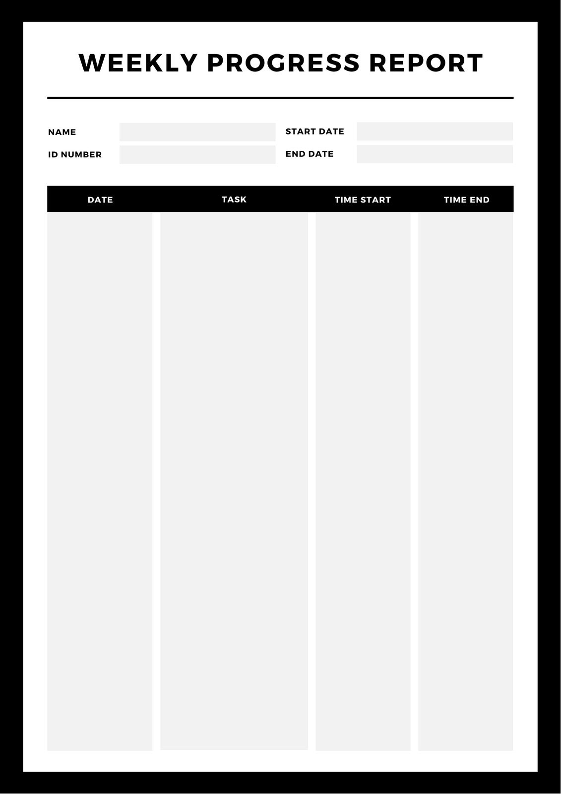 Customize 22 Weekly Reports Templates Online Canva