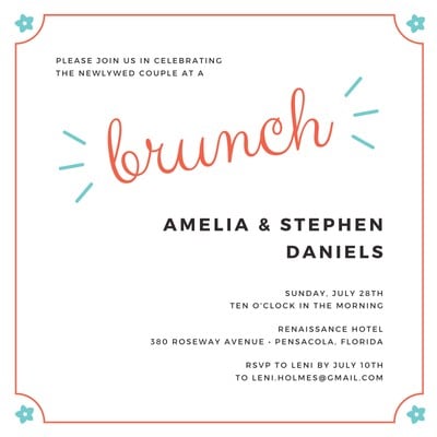 Free Luncheon Invitations Templates To Customize Canva