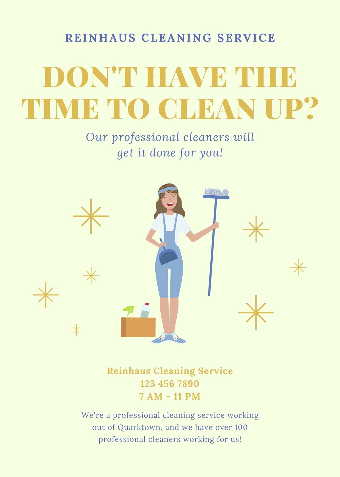 Free printable, customizable cleaning flyer templates  Canva Inside House Cleaning Flyer Template