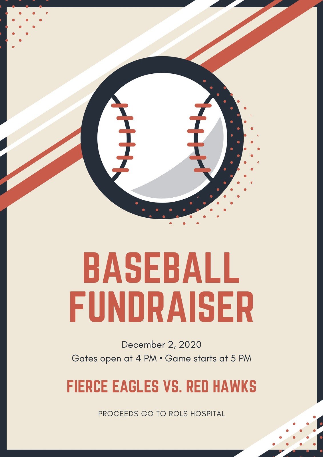 20+ Free custom printable fundraising poster templates  Canva Regarding Baseball Fundraiser Flyer Template