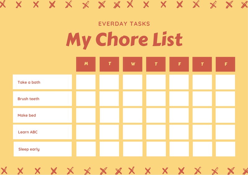 How To Create A Chore Chart That Works