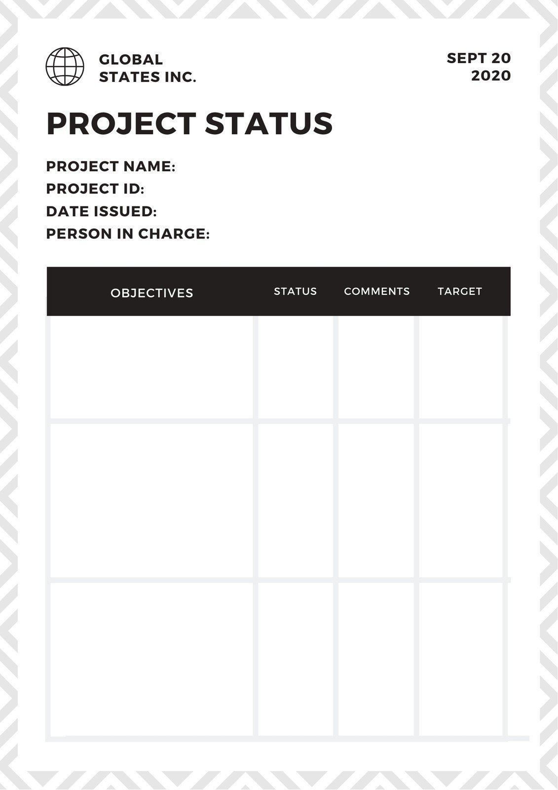 Black and Blue Project Status Report