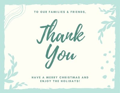 Thank You For Your Purchase Card Template from marketplace.canva.com