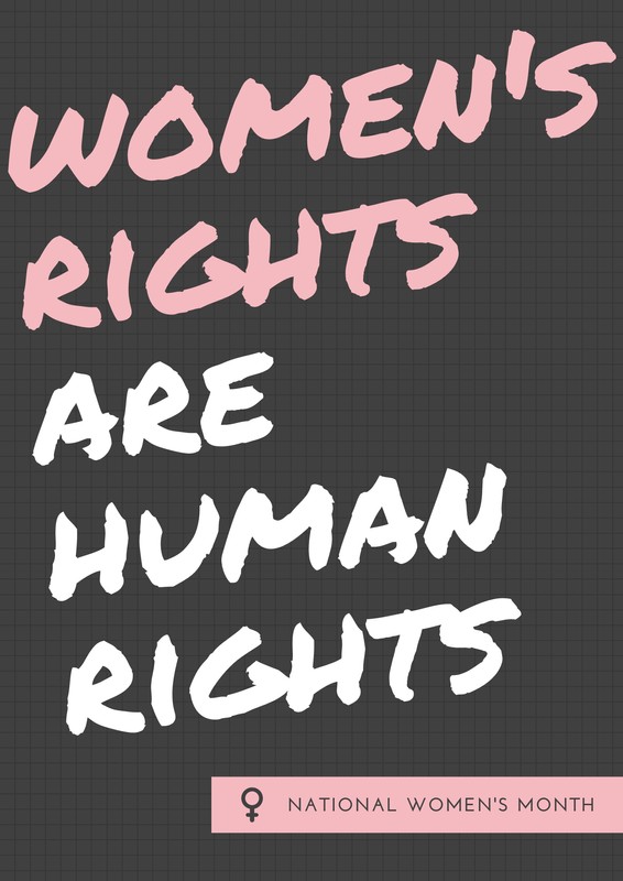 Free custom printable women’s rights poster templates | Canva