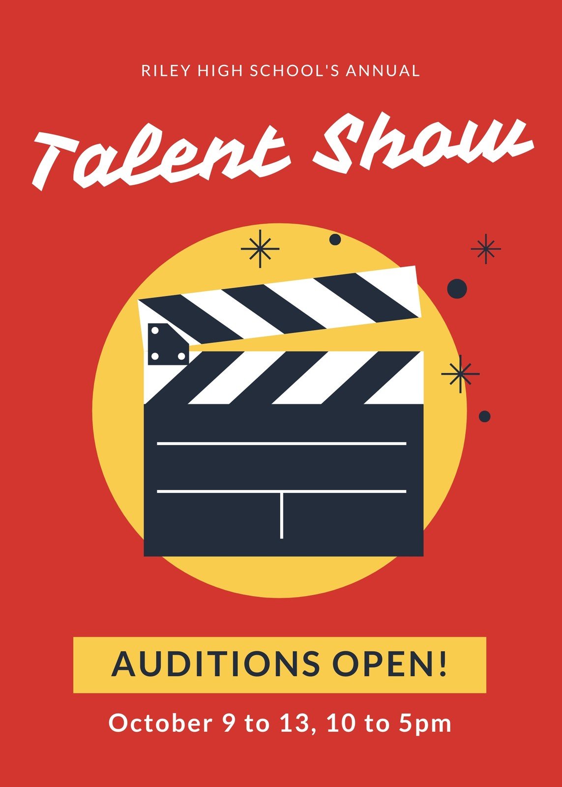 Free printable, customizable talent show flyer templates  Canva Pertaining To Talent Show Flyer Template