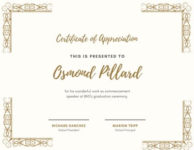 Certification Of Appreciation Template from marketplace.canva.com
