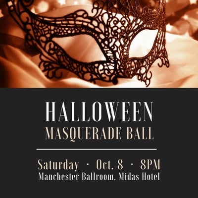 Masquerade Ball Invitations Template from marketplace.canva.com