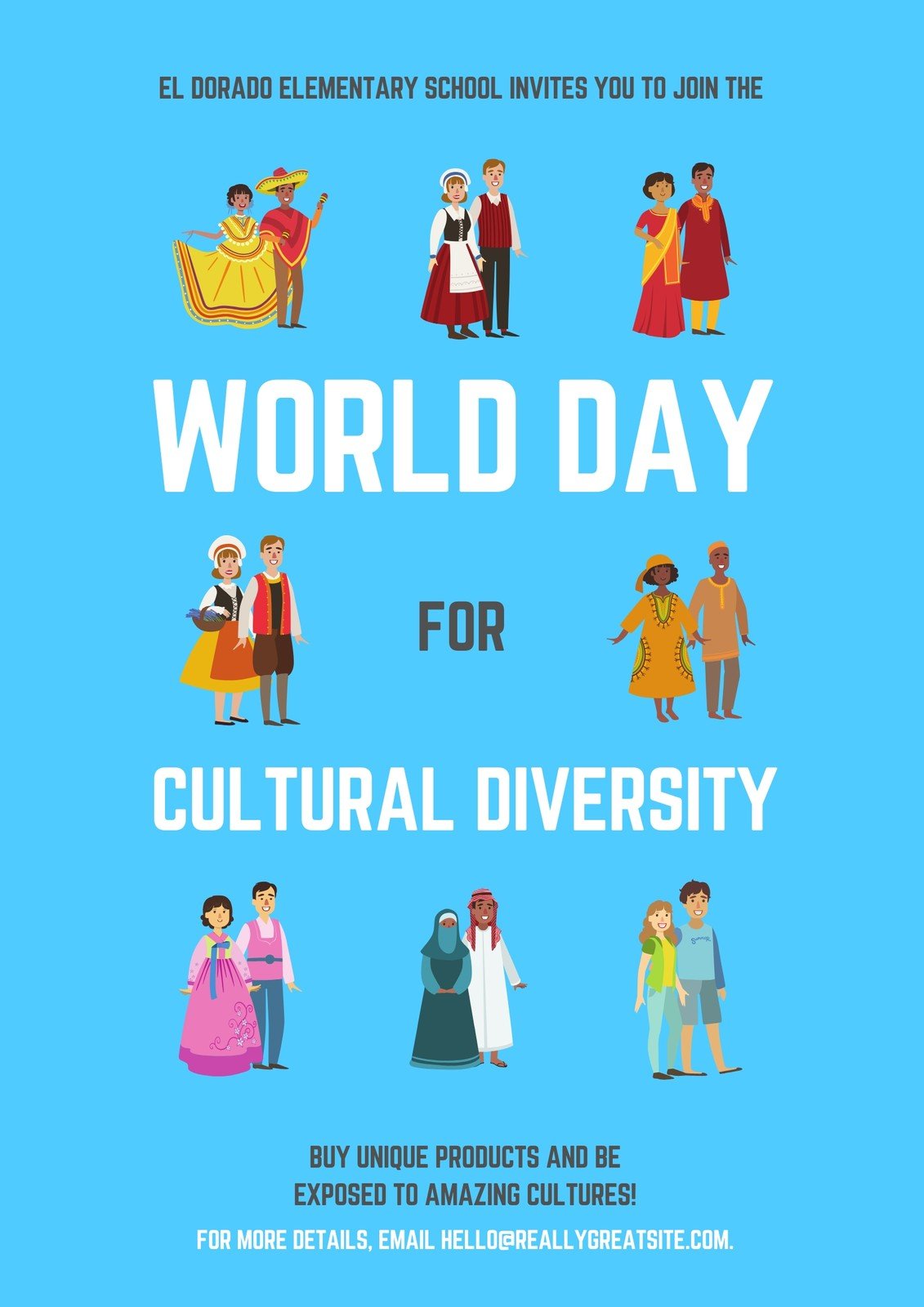 Customize 20+ World Day For Cultural Diversity Posters Templates Online