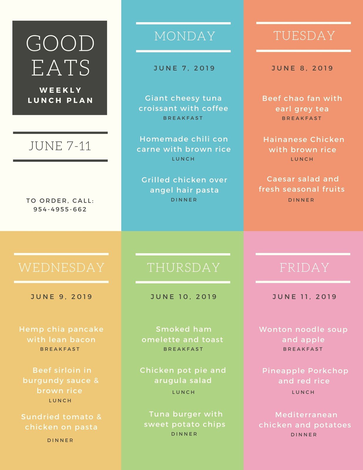 Your Weekly Meal Planner for Every Month