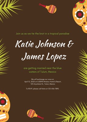 Customize 509 Destination Wedding Invitations Templates Online