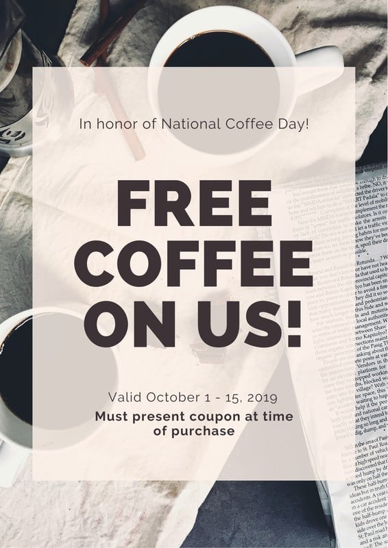 Free Printable Coffee Coupons