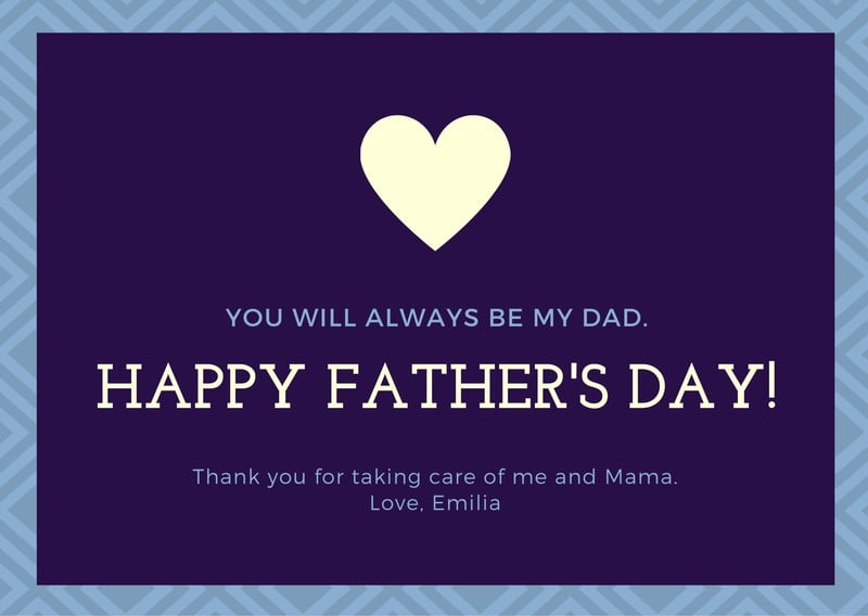 Download Free Printable Father S Day Card Templates To Personalize Canva