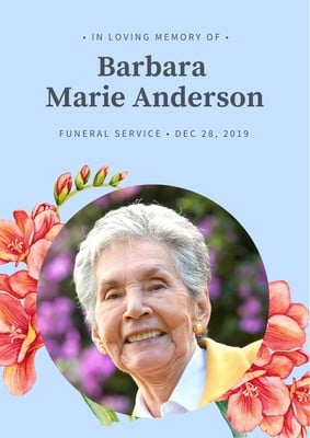 Funeral Booklet Template Free from marketplace.canva.com