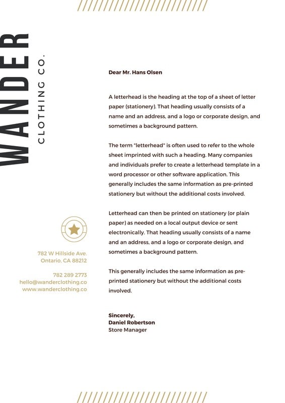 Word Business Letter Template from marketplace.canva.com