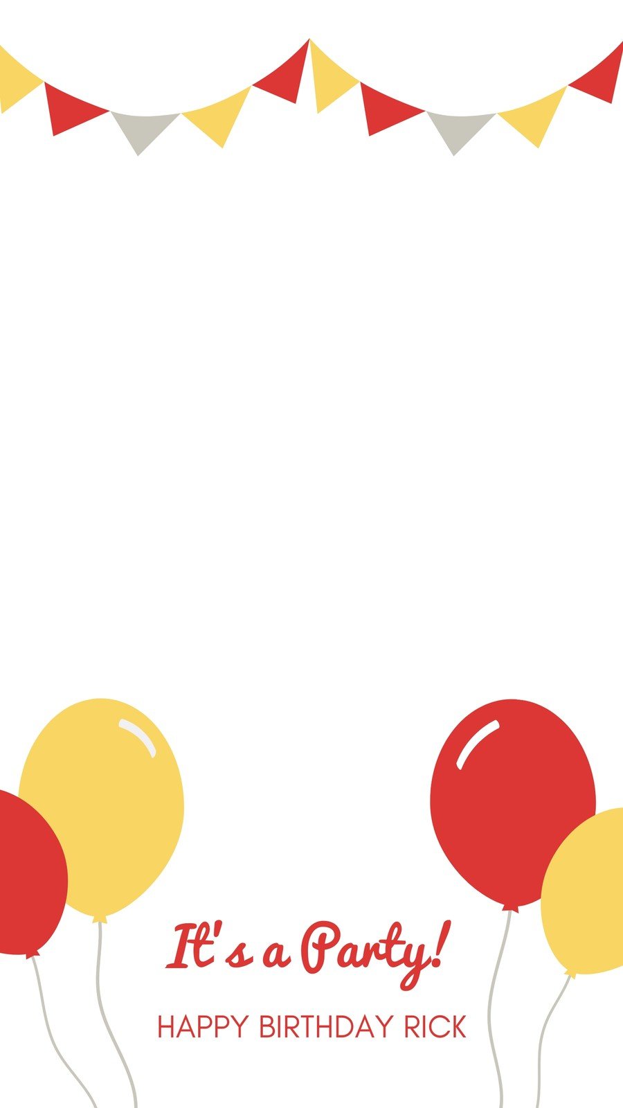 Pink and Cream Balloons Birthday Snapchat Filter