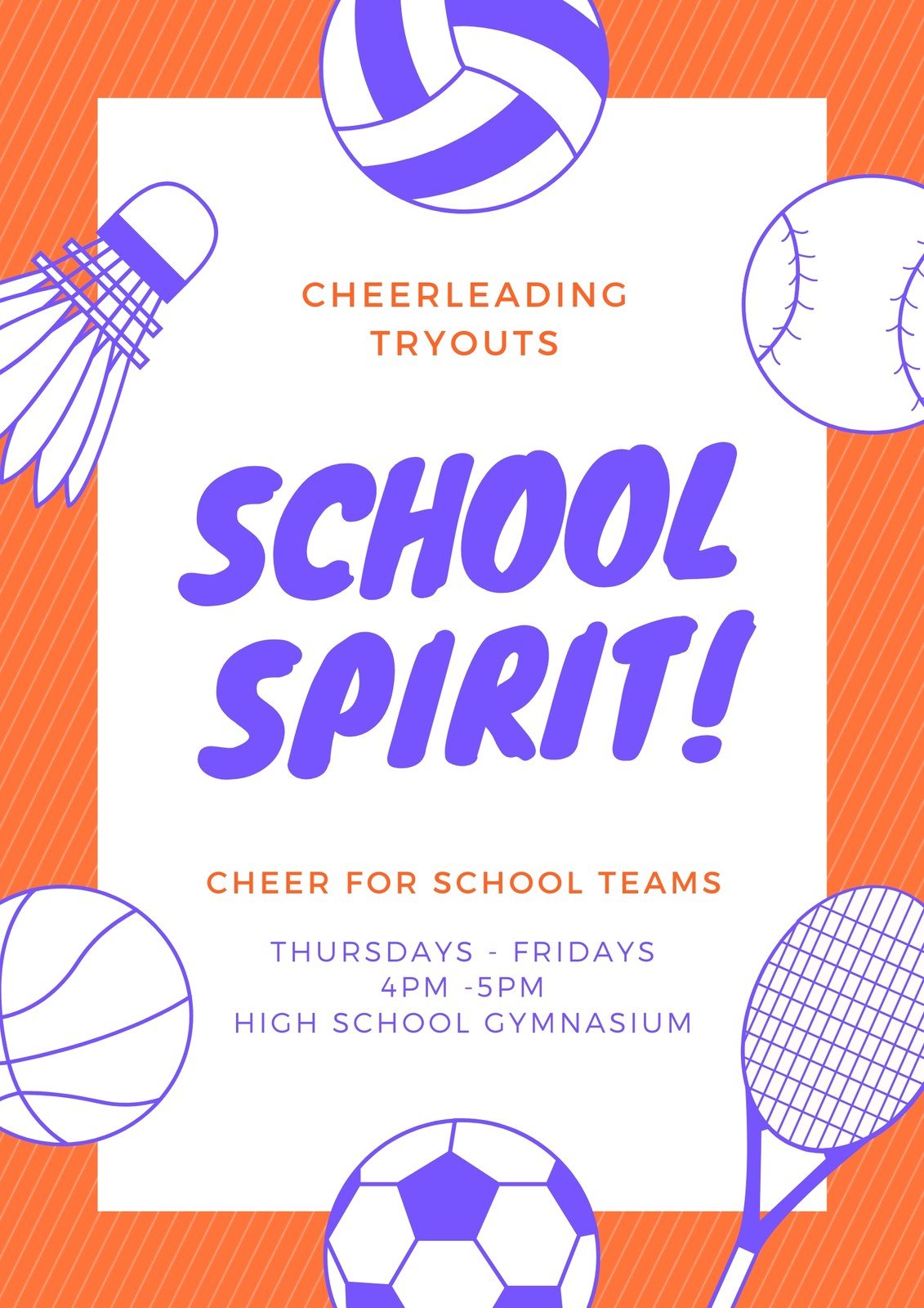 cheer posters