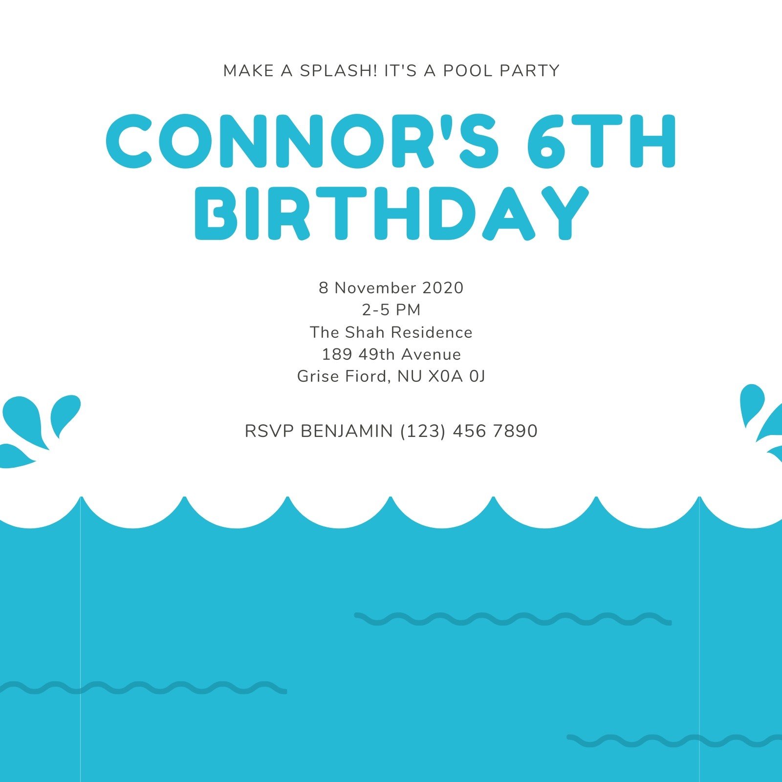 party backgrounds for invitations