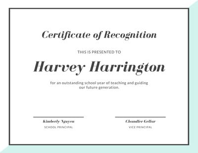 Employee Appreciation Certificate Template Free Recognition