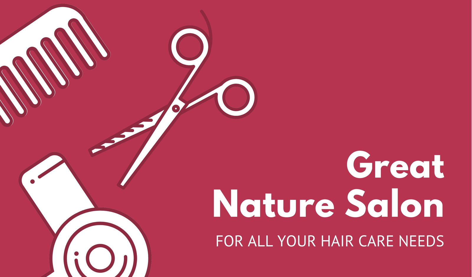 Free custom printable hair salon business card templates | Canva
